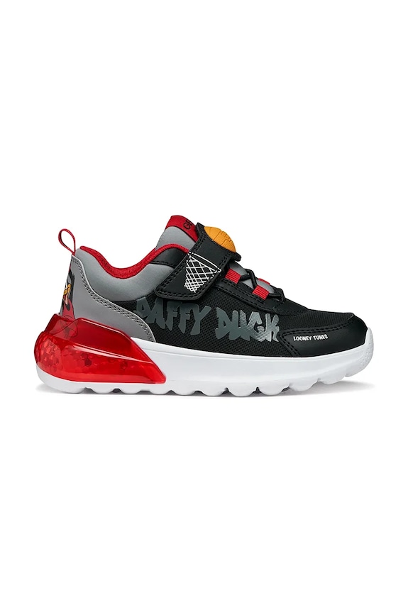 Geox sneakersy dziecięce ACTIVART ILLUMINUS x Looney Tunes J65LYA.011CE.28.31 czarny SS26