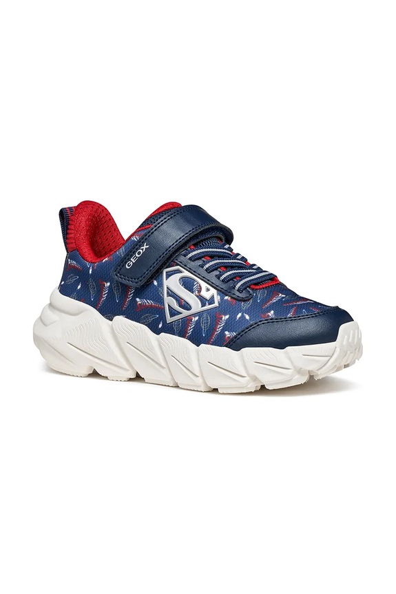 Παιδικά sneakers Geox FLEXYPER FAST συνθετικό σκούρο μπλε J65N1D.02ABC.28.35