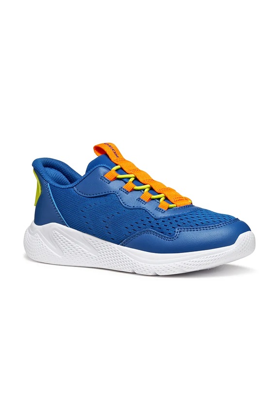 Dětské tenisky Geox SPRINTYE FAST IN imitace kůže modrá J65NQA.01454.28.35