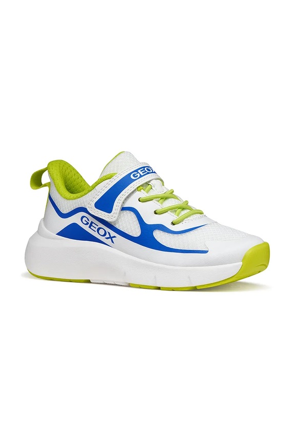 Dětské tenisky Geox PRO-RAN imitace kůže bílá J65P7F.01454.36.39