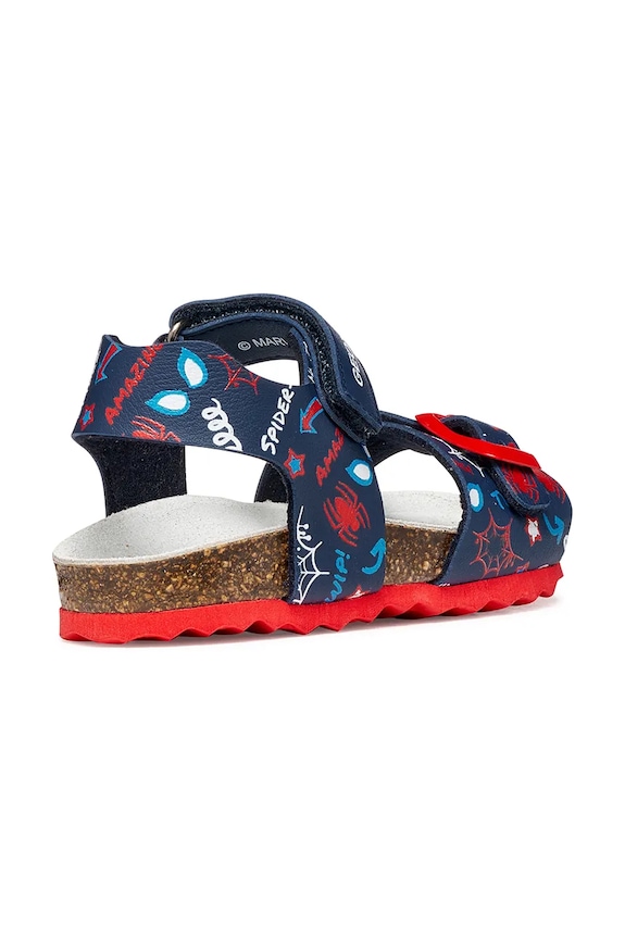 Chlapec Detské sandále Geox SANDAL CHALKI x Spiderman B652QB.00004.24.27 tmavomodrá