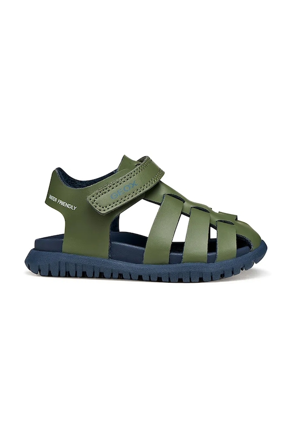 Geox σανδάλια παιδικά SANDAL FUSBETTO B556AA.000BC.20.27 πράσινο SS26