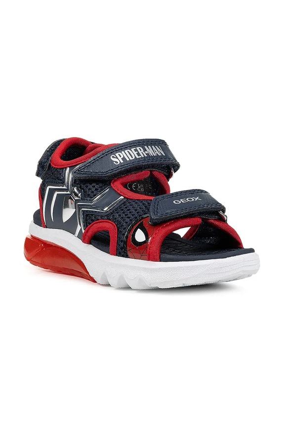 Detské sandále Geox SANDAL CIBERDRON x Spiderman tmavomodrá J65MXB.014CE.24.27