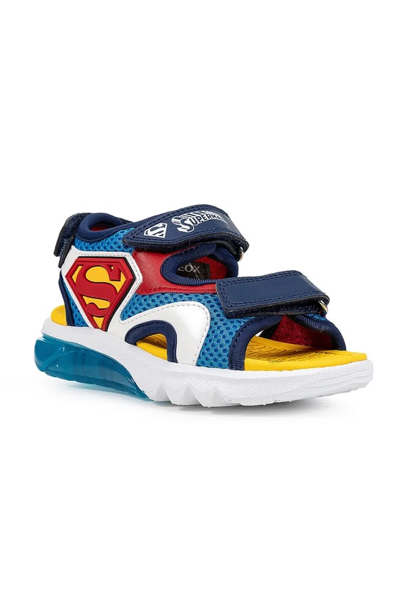 Детские сандалии Geox SANDAL CIBERDRON имитация натуральной кожи голубой J65MXC.01454.28.31