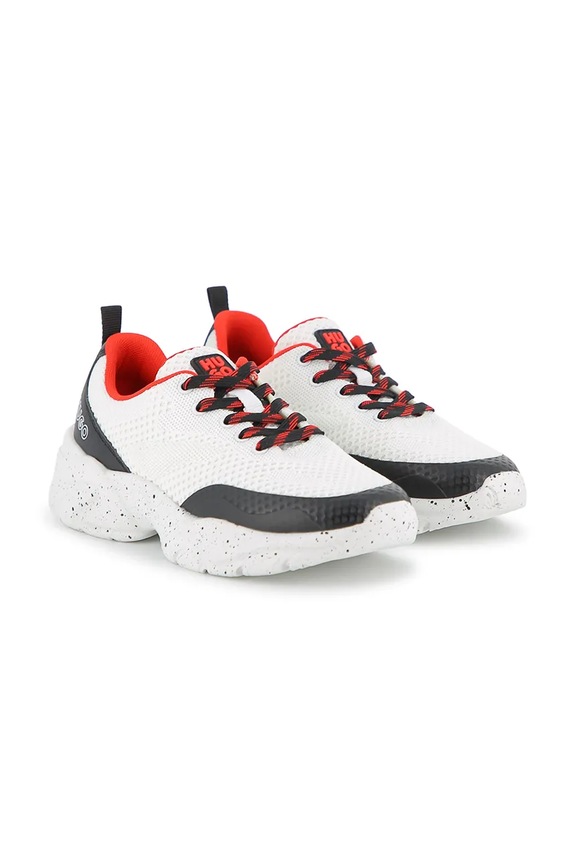 HUGO sneakersy dziecięce syntetyczny biały G01152.27.35
