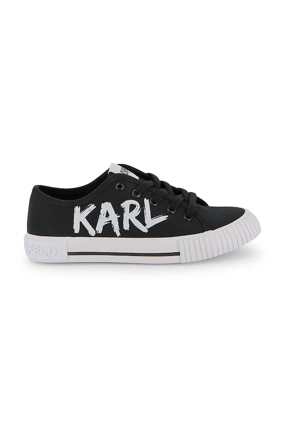 Детские кеды Karl Lagerfeld Z31180.27.35 чёрный SS26