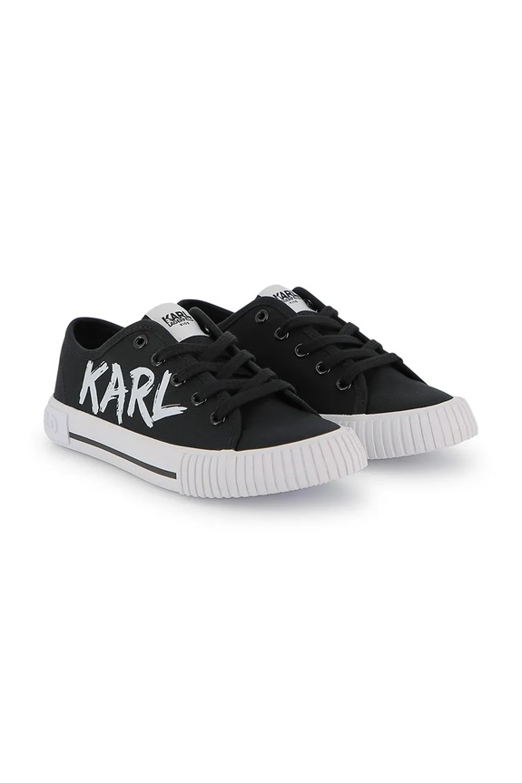 Дитячі кеди Karl Lagerfeld синтетичний чорний Z31180.36.39