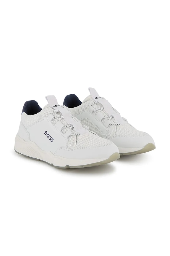 BOSS sneakersy dziecięce syntetyczny biały J52805.36.41
