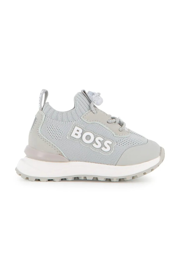 BOSS sneakersy dziecięce J52828.28.30 szary SS26