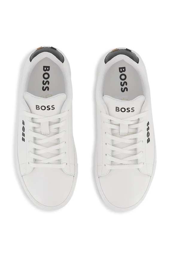 BOSS sneakersy skórzane biały J53248.36.41