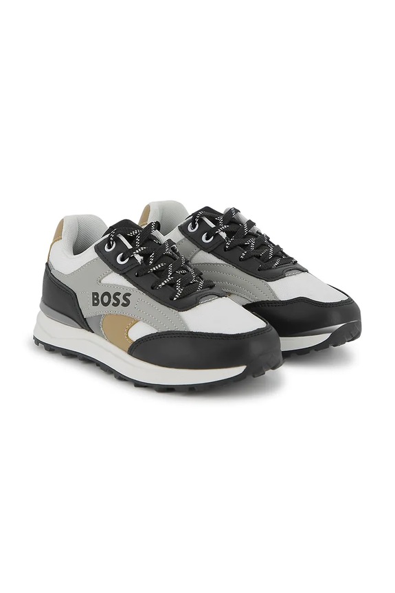 Dječje tenisice BOSS tekstil crna J52810.27.35