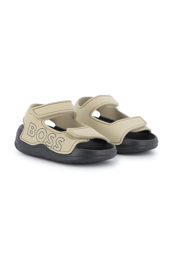 Παιδικά σανδάλια BOSS μπεζ J52821.28.30