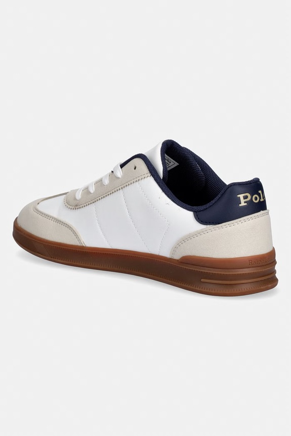 Dečki Polo Ralph Lauren HOLLIS otroške superge RL04998104 bela