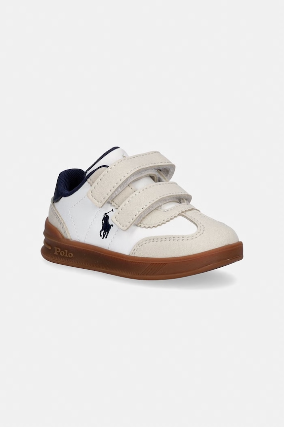 Polo Ralph Lauren HOLLIS EZ sneakers copii alb RL04949103