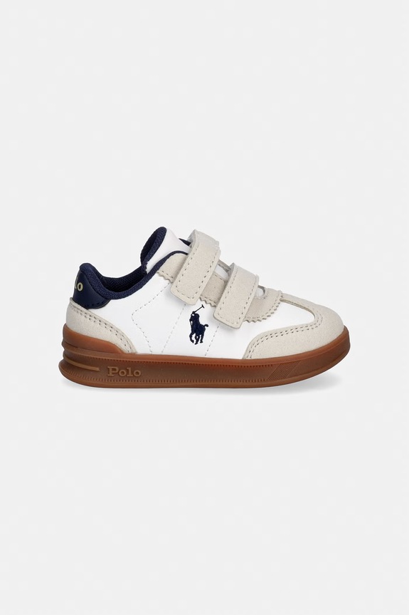 Polo Ralph Lauren HOLLIS EZ sneakers copii RL04949103 alb SS26