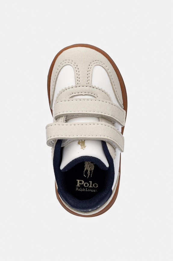 Polo Ralph Lauren HOLLIS EZ sneakers copii alb RL04949103