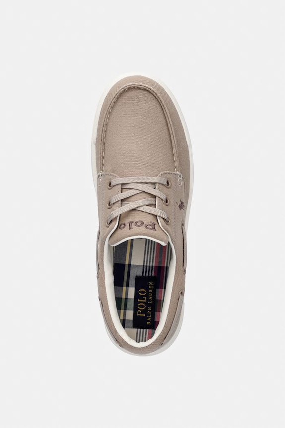 Polo Ralph Lauren mokasyny dziecięce BRIAR BOAT beżowy RL04220256