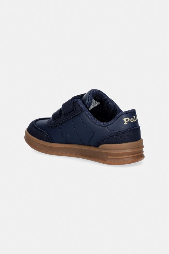 Chlapec Polo Ralph Lauren HOLLIS EZ detské tenisky RL04949410 tmavomodrá