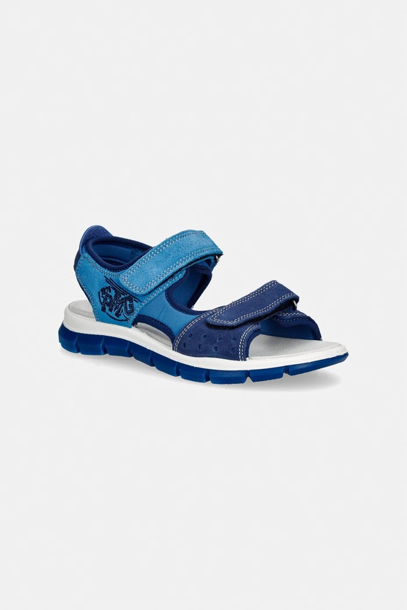 Primigi sandale cu decupaje pentru copii, din piele bleumarin 1397700.36.40