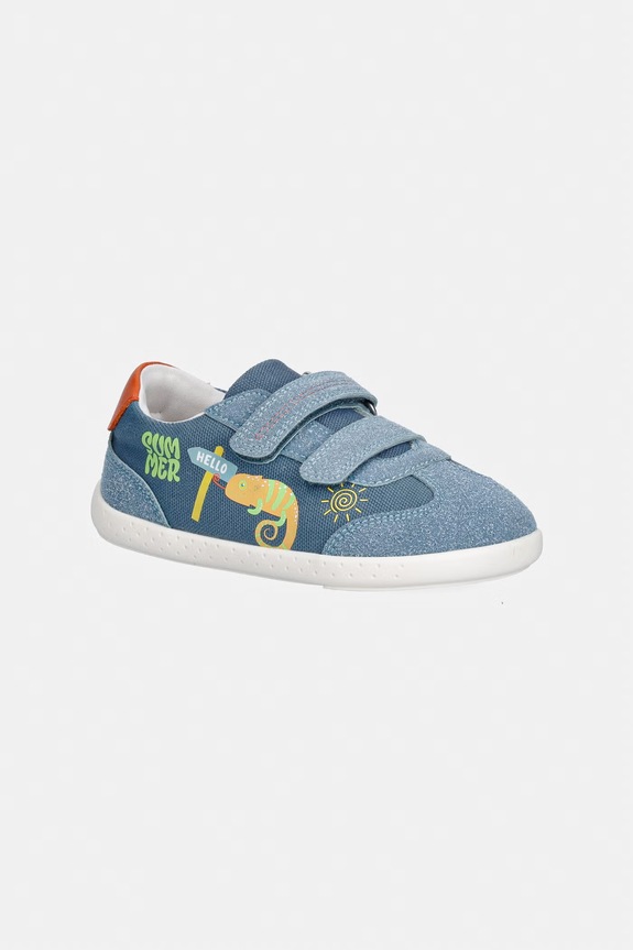Garvalin sneakers copii imitatie de piele intoarsa albastru 262340.24.26