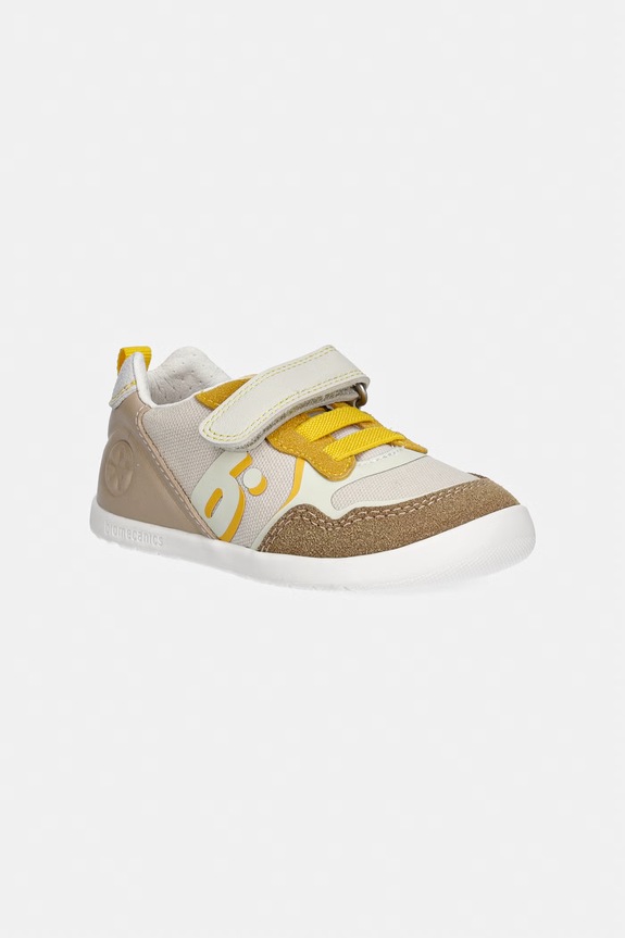Biomecanics sneakersy dziecięce imitacja skóry licowej beżowy 262158.19.23