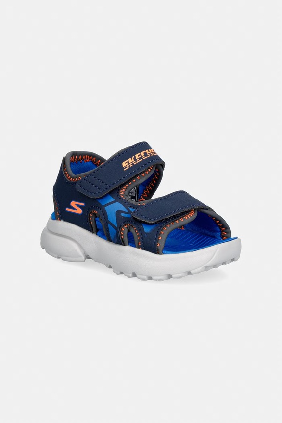 Skechers sandale copii RAZOR SPLASH - AQUA BUDDIES bleumarin 406513N