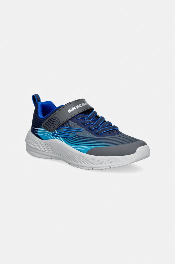 Detské tenisky Skechers MICROSPEC ADVANCE textilný sivá 403926L
