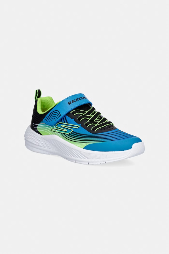 Detské tenisky Skechers MICROSPEC ADVANCE textilný modrá 403926L