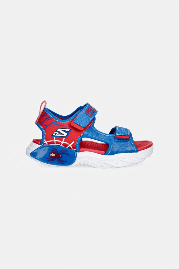 Skechers sandále s otvorenou pätou detské CREATURE-SPLASH-BUGTACULAR 402121L červená SS26