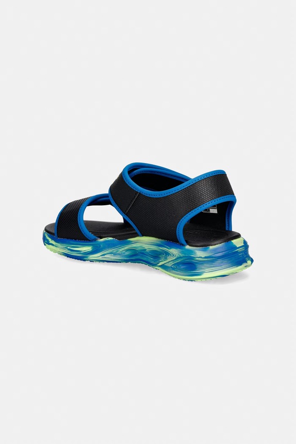 Chlapec Skechers sandále detské SOLA GLOW SANDAL-FUSION BRIGH 407032L čierna