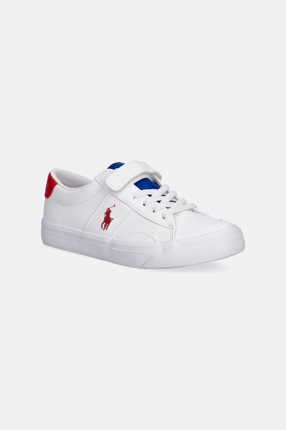 polo Ralph Lauren sneakers pentru copii alb RL04836103