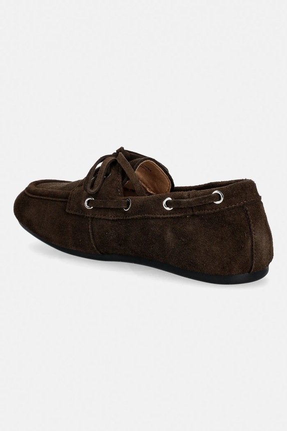 Încălțăminte Bianco mocasini din piele întoarsă BIAMARLENE 11252312 maro