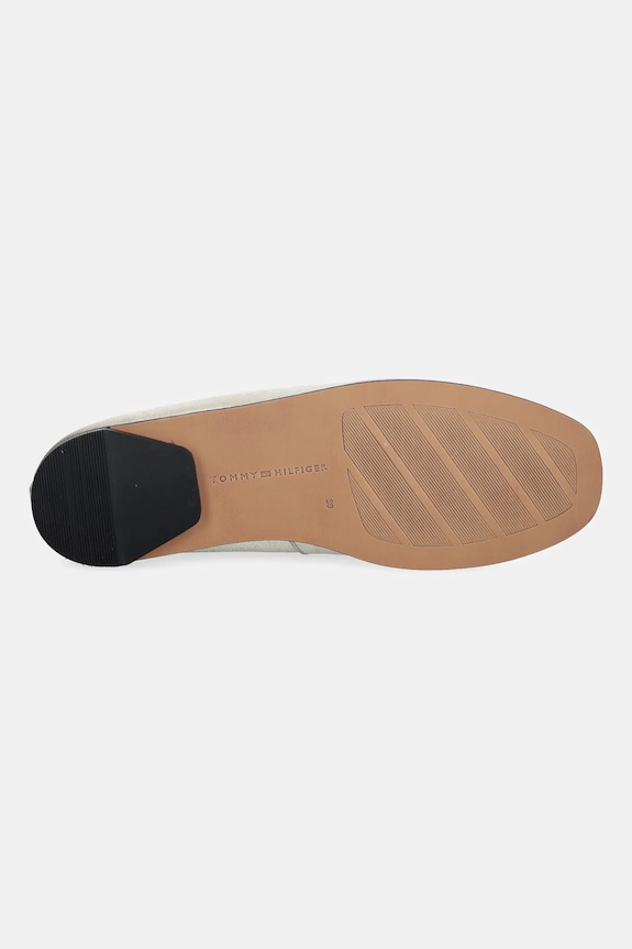Kožené mokasíny Tommy Hilfiger HILFIGER GOLD LOAFER FW0FW08958 zlatá