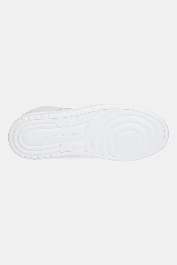Tommy Hilfiger sneakersy TH SPORTY CUPSOLE TUMBLED LTR FW0FW09024 biały