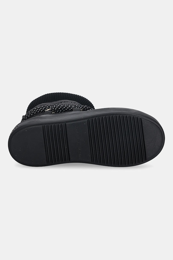 Tommy Hilfiger śniegowce SNOW BOOT WATER REPELLENT FW0FW09260 czarny