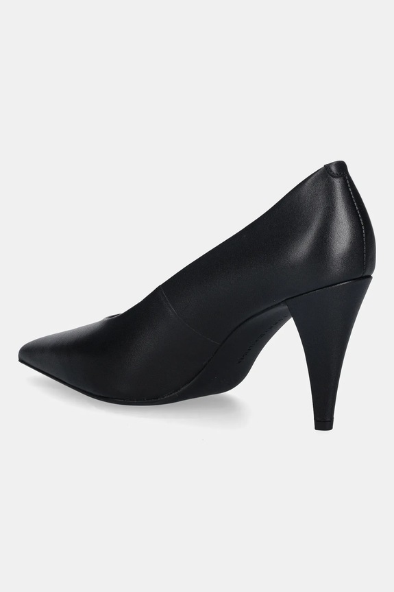 Obuća Kožne štikle Tommy Hilfiger TH SMOOTH LEATHER PUMP FW0FW08960 crna