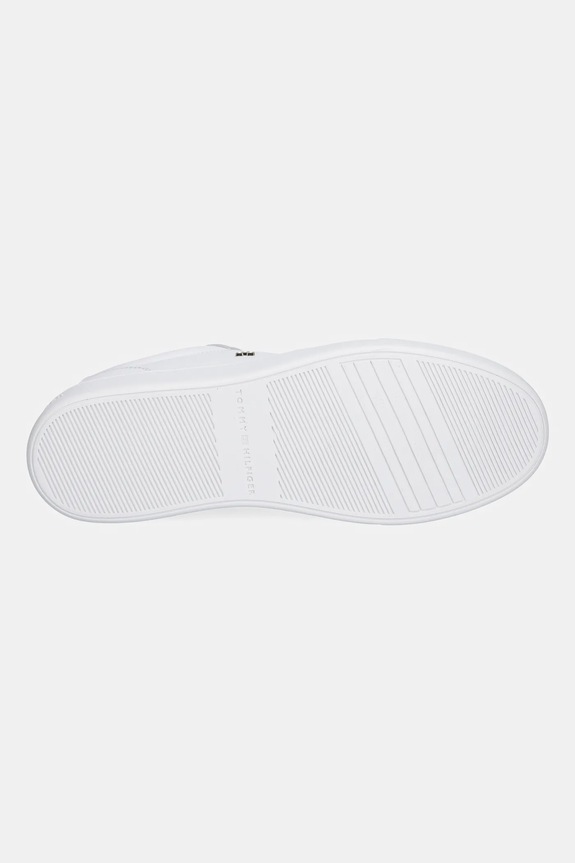Kožne tenisice Tommy Hilfiger CASUAL CUPSOLE SNEAKER FW0FW09022 bijela