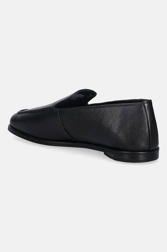 Παπούτσια Δερμάτινα μοκασίνια Tommy Hilfiger TH LEATHER LOAFER FW0FW09319 μαύρο