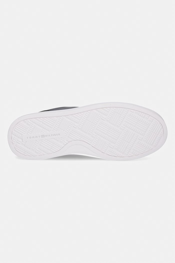 Tommy Hilfiger TH FEMININE CUPSOLE LEATHER tenisky dámske FW0FW09105 čierna