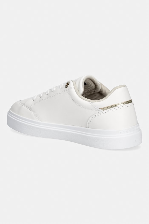 Obuwie Tommy Hilfiger TH CHIC CUPSOLE sneakersy damskie FW0FW09106 biały