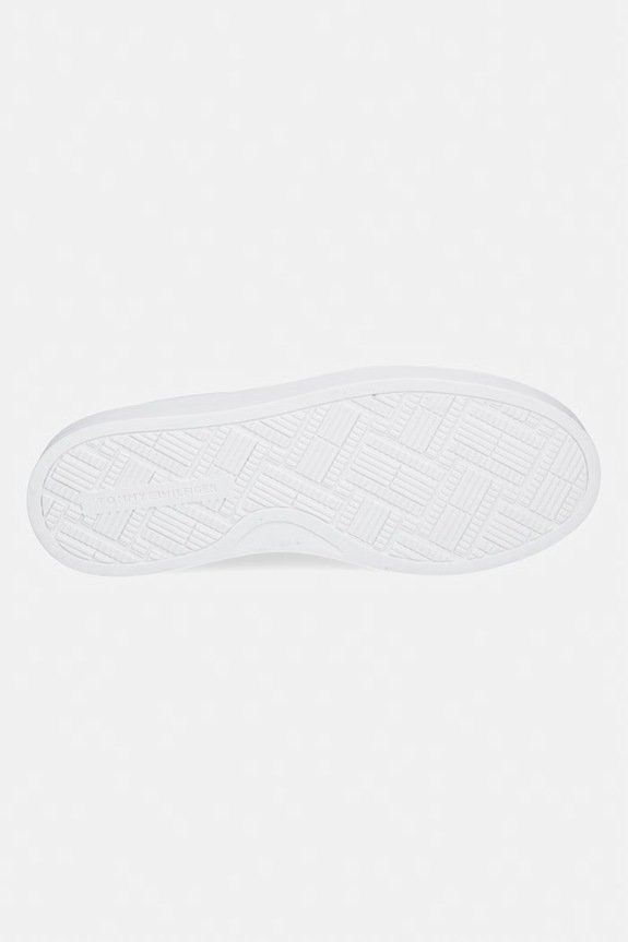 Tommy Hilfiger TH CHIC CUPSOLE PLATFORM tenisky dámske kožené FW0FW09107 biela