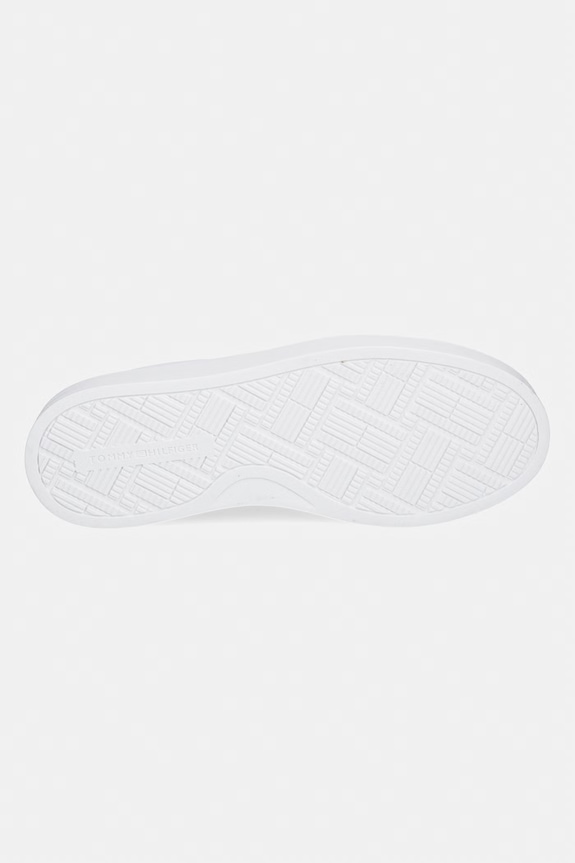 Tommy Hilfiger TH CHIC CUPSOLE PLATFORM tenisky dámske kožené FW0FW09107 biela