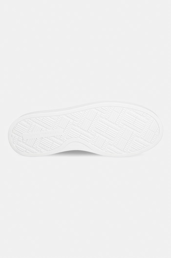 Tommy Hilfiger TH CHIC CUPSOLE PLATFORM tenisky dámske kožené FW0FW09107 čierna
