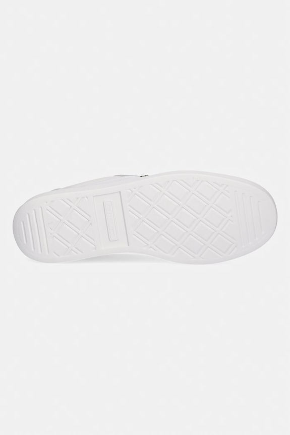 Tommy Hilfiger TH HERITAGE SHINY SNEAKER sneakers de damă din piele FW0FW09179 alb