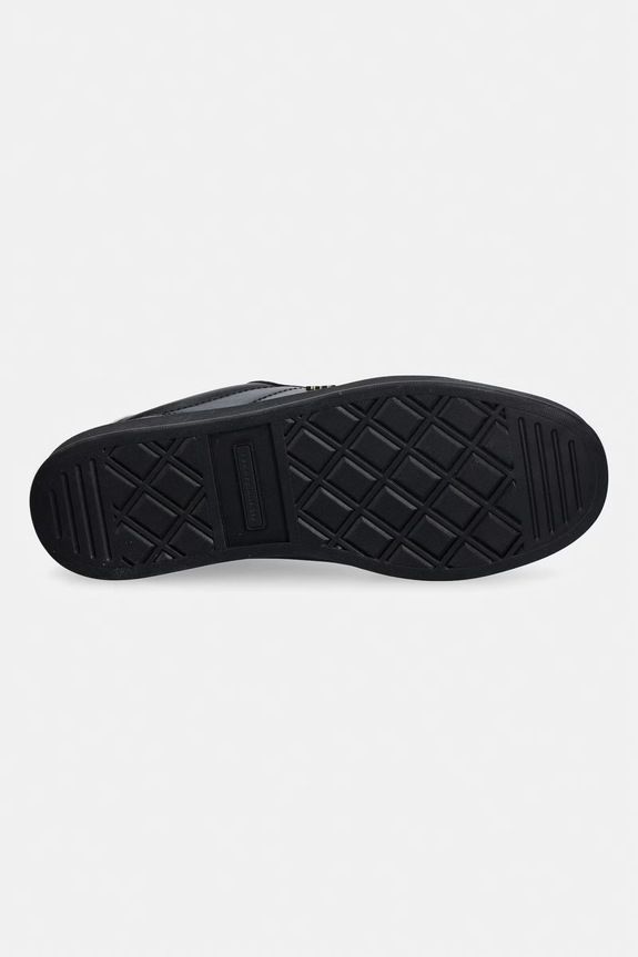 Tommy Hilfiger TH HERITAGE SHINY SNEAKER sneakers de damă din piele FW0FW09179 negru