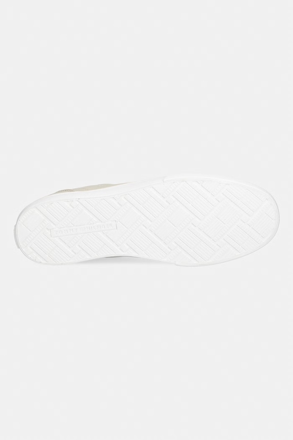 Tommy Hilfiger dámske plátenné tenisky TH LOW PROFILE VULC CANVAS FW0FW09102 béžová