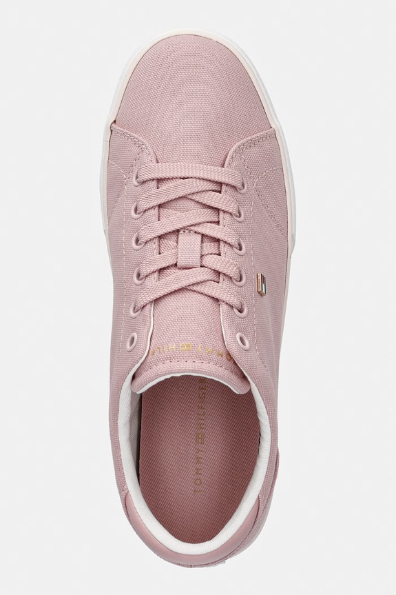 Tommy Hilfiger TH LOW PROFILE VULC CANVAS tenisówki damskie różowy FW0FW09102