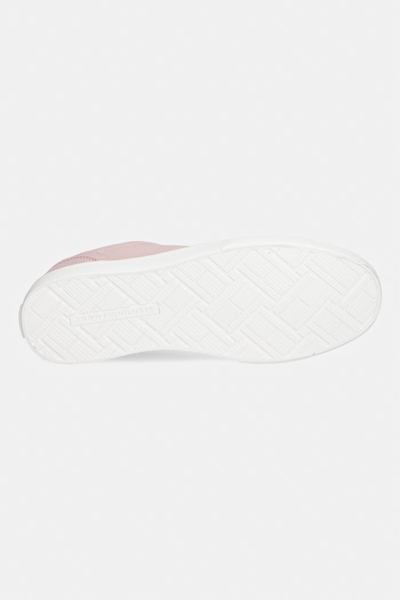 Tommy Hilfiger TH LOW PROFILE VULC CANVAS tenisówki damskie FW0FW09102 różowy