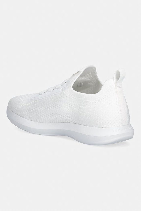 Obuv Tommy Hilfiger TH KNIT EXTRALIGHT RUNNER tenisky dámske FW0FW09112 biela