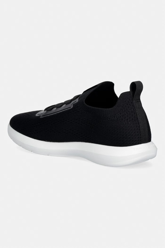 Obuv Tommy Hilfiger TH KNIT EXTRALIGHT RUNNER tenisky dámske FW0FW09112 čierna